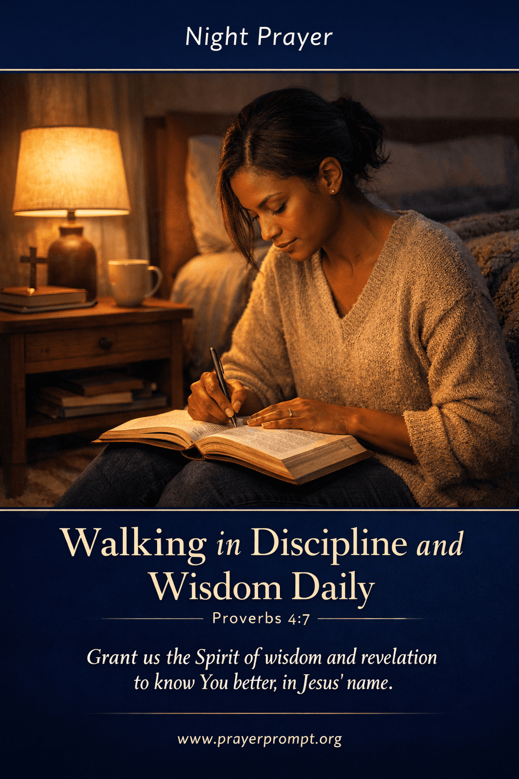 Night Prayer for April 26, 2026: Rest from Mental Exhaustion 3 Rest from Mental Exhaustion | Save and Pin this Prayer