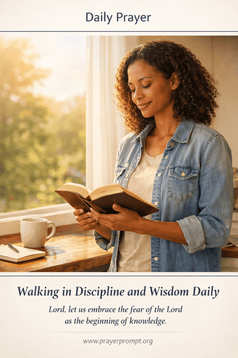 Daily Prayer for April 25, 2026: Trusting God | PrayerPrompt