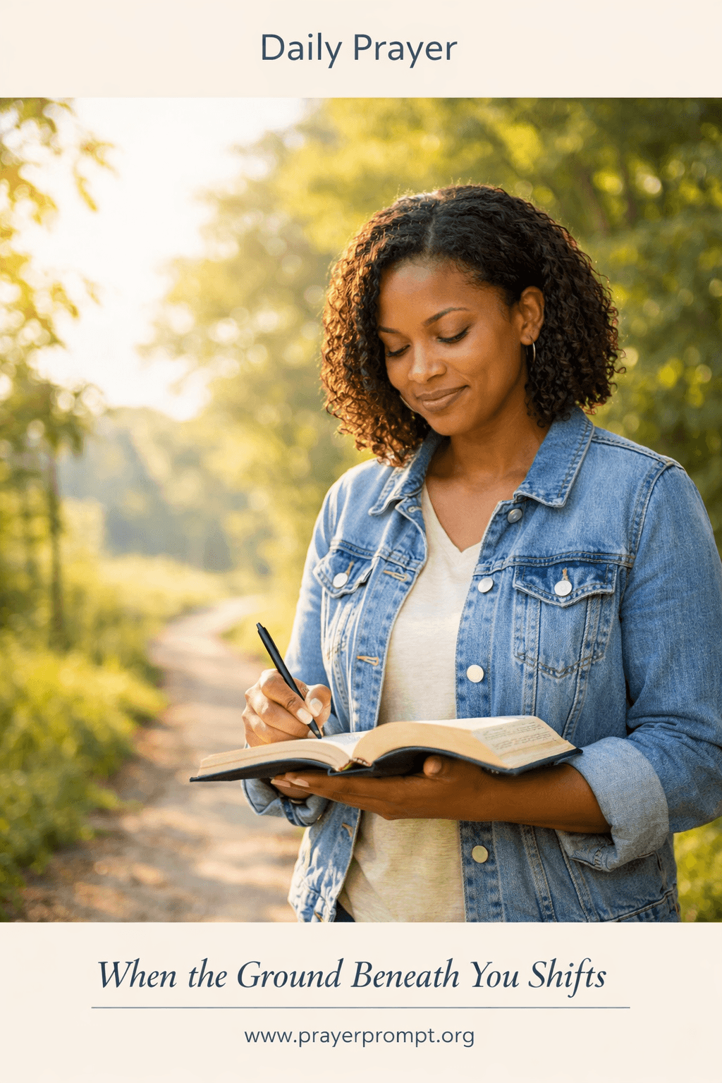 Daily Prayer for April 20, 2026: Strength in the Midst of Uncertainty 3 When the Ground Beneath You Shifts | Save and Pin this Prayer