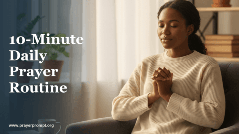 10-Minute Daily Prayer Routine