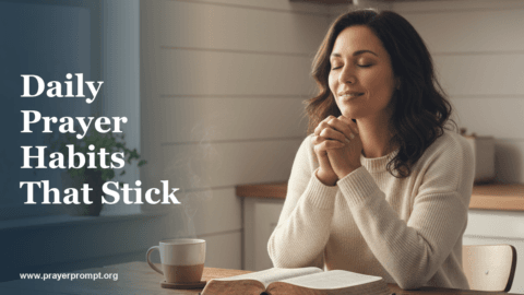 Daily Prayer Habits That Stick: Build a Consistent Prayer Life That Lasts