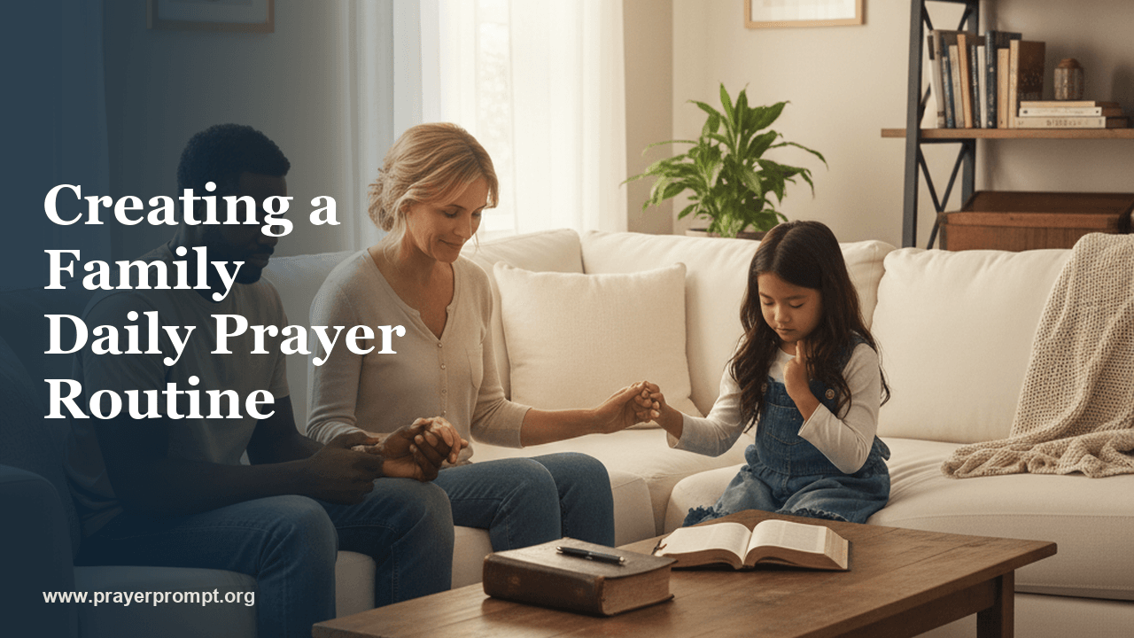 Creating a Family Daily Prayer Routine: Build a Household of Faith and Power