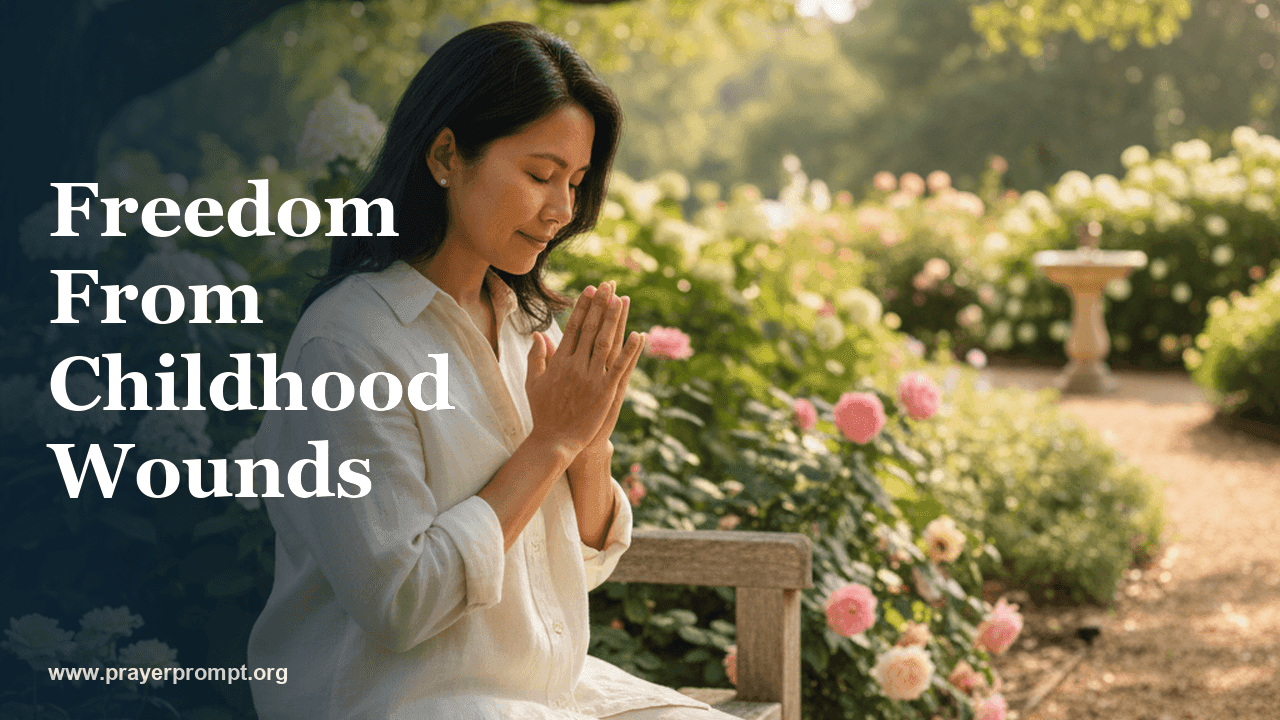 Healing Prayer for Childhood Wounds: Freedom from Past Pain
