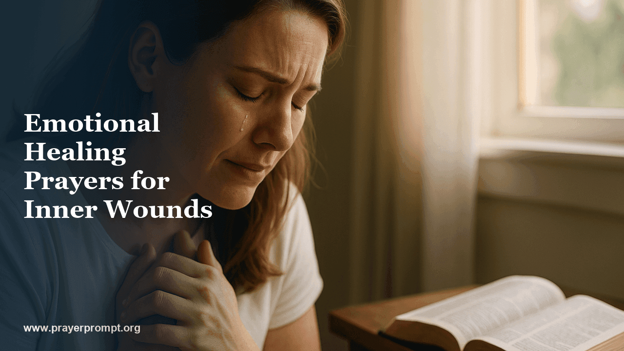 Emotional Healing Prayers: Prayers for Inner Wounds and Trauma