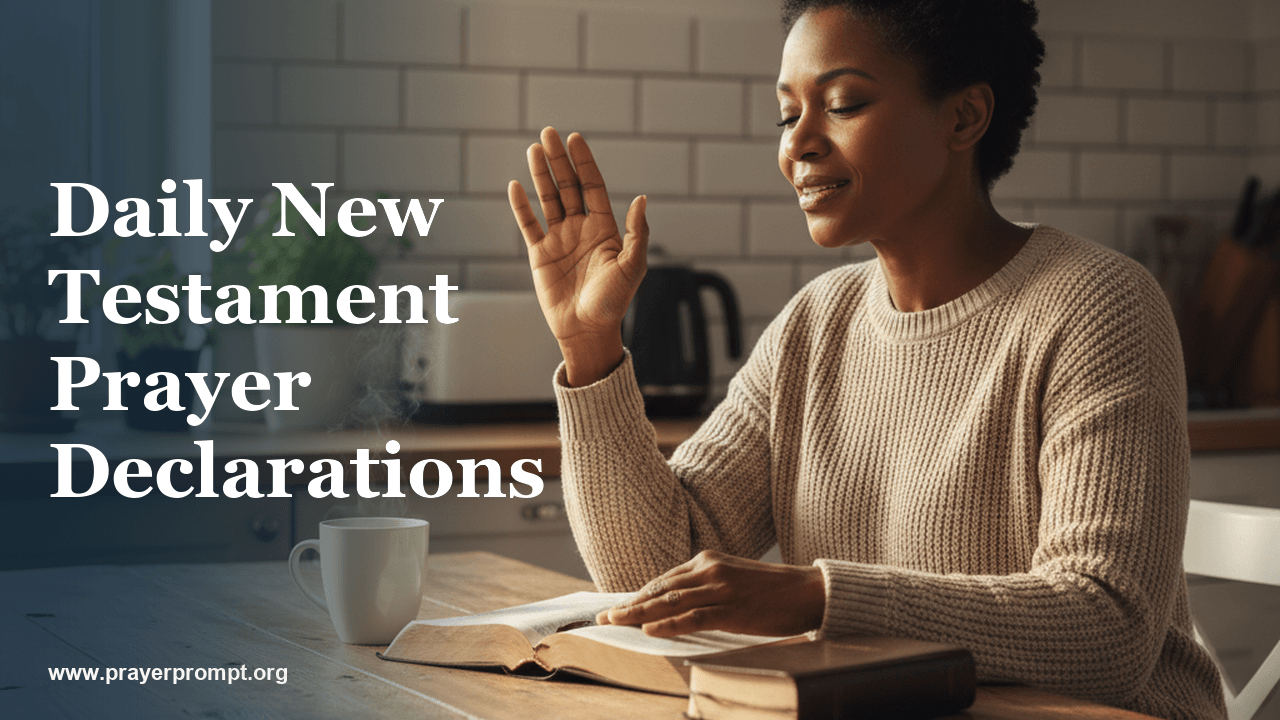 Daily New Testament Prayer Declarations: Praying God's Word Every Day 1 Daily New Testament Prayer Declarations: Praying God’s Word Every Day