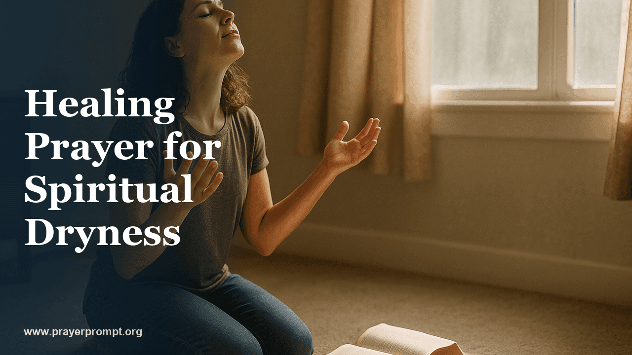 Healing Prayer for Spiritual Dryness: Rekindling Your First Love