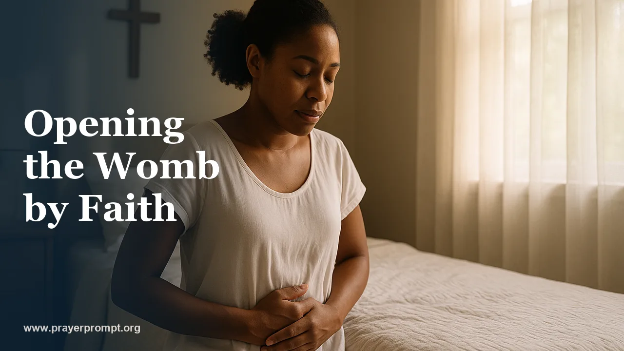 Healing Prayer for Infertility: Opening the Womb by Faith