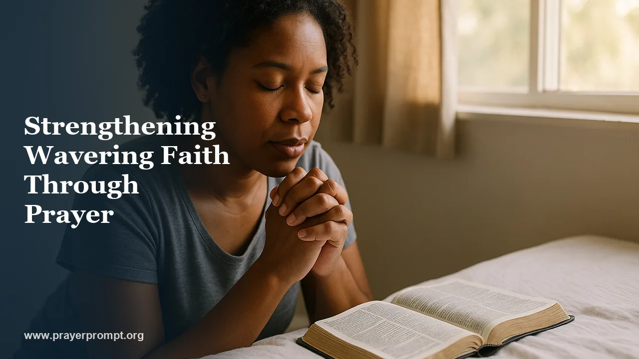 Healing Prayer for Doubt and Unbelief: Strengthening Wavering Faith