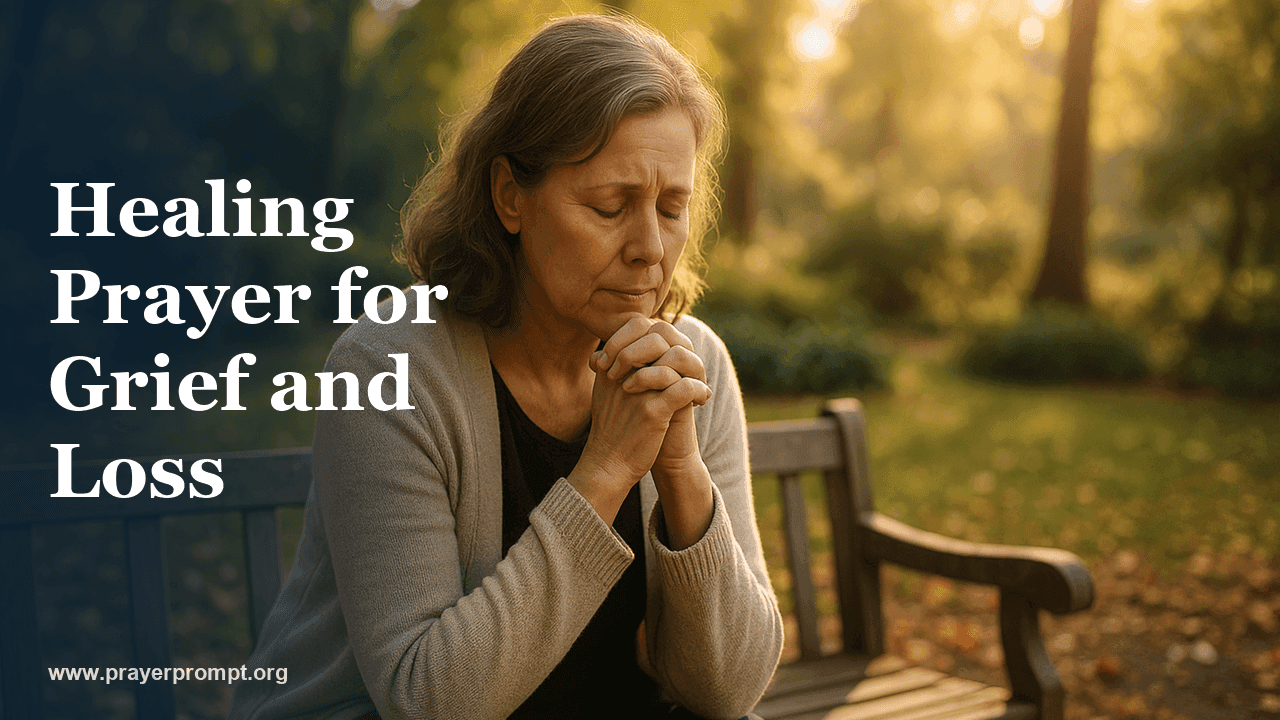 Healing Prayer for Grief and Loss: Comfort for the Brokenhearted