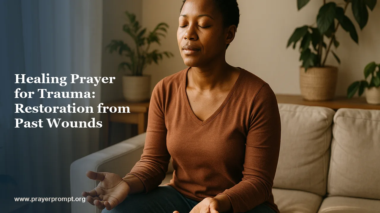 Healing Prayer for Trauma: Restoration from Past Wounds