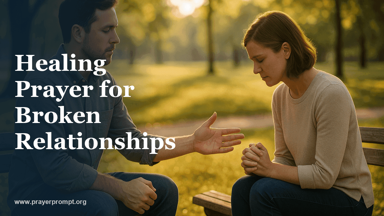 Healing Prayer for Broken Relationships: Commanding Reconciliation