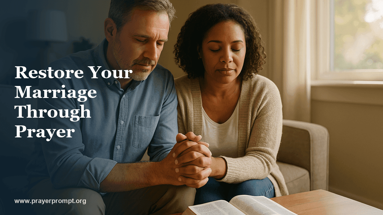 Healing Prayer for Marriage: Restoring Love and Unity