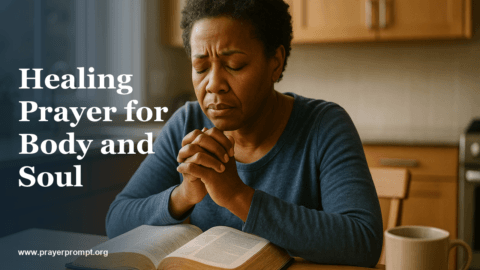 Healing Prayers: Biblical Prayers for Physical, Emotional, and Spiritual Restoration