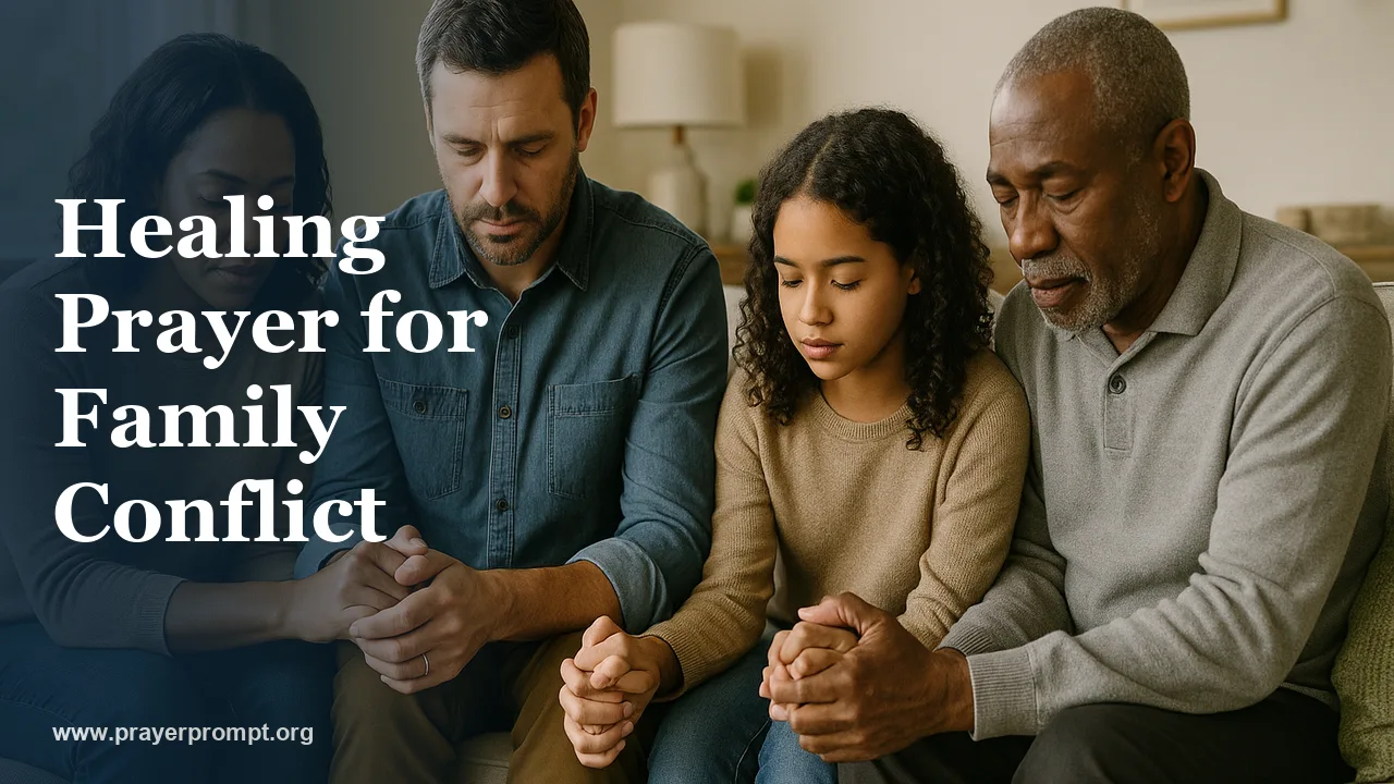 Healing Prayer for Family Conflict: Peace in the Household