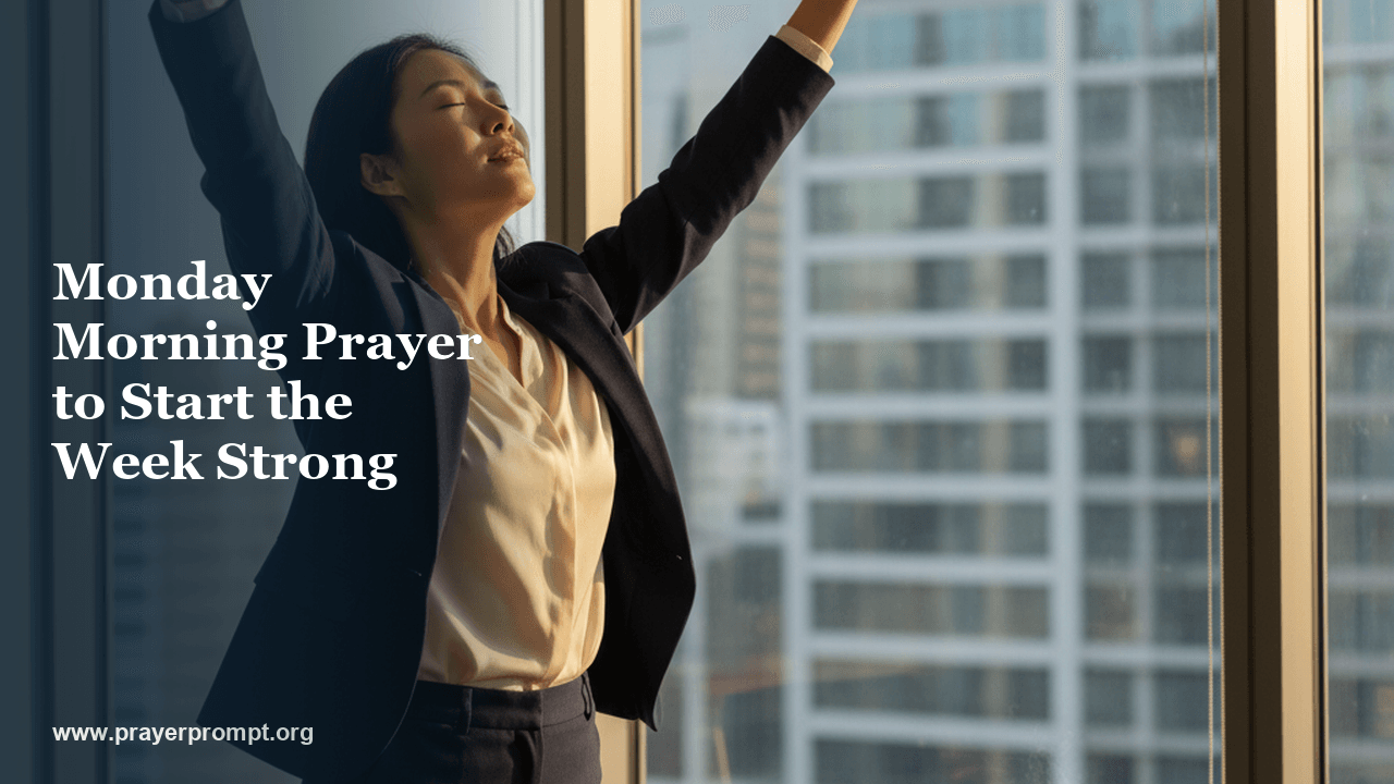 Monday Morning Prayer to Start the Week Strong 1 Monday Morning Prayer to Start the Week Strong