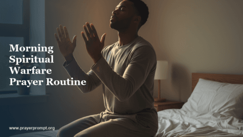 Morning Spiritual Warfare Prayer Routine: Command Victory at Dawn