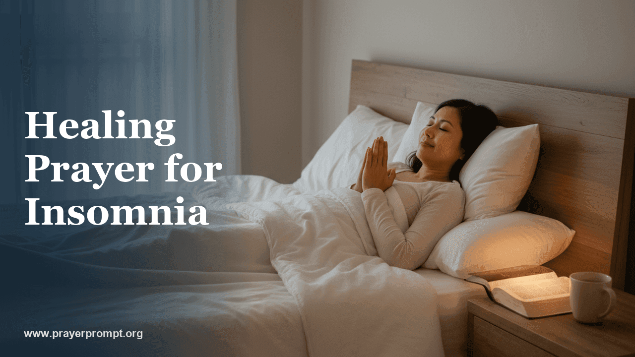 Healing Prayer for Insomnia: Commanding Restful Sleep