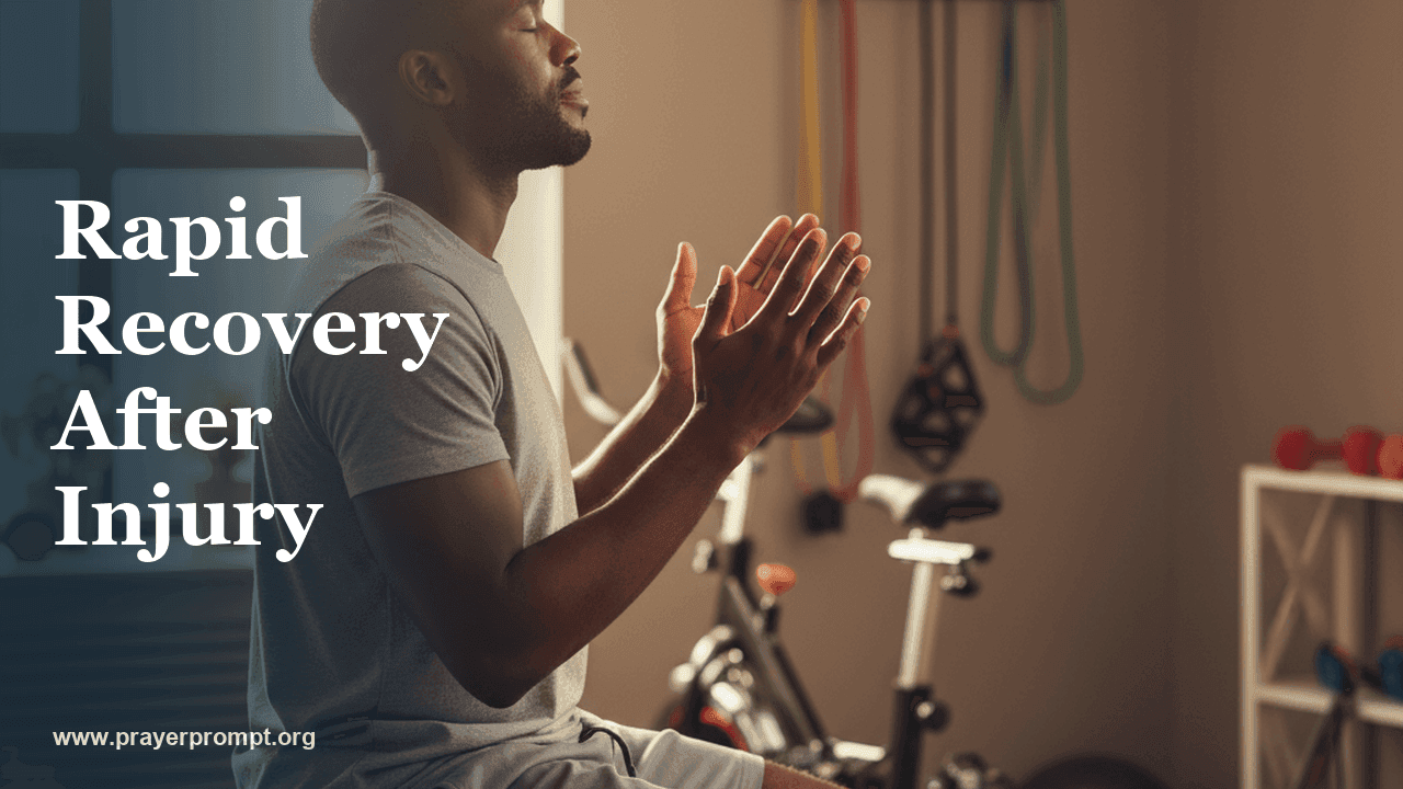 Healing Prayer After Accident or Injury: Rapid Recovery Declaration