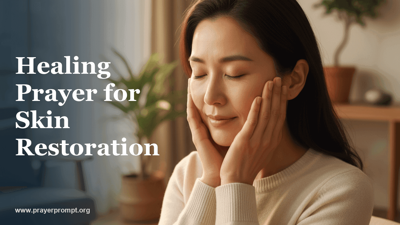 Healing Prayer for Skin Conditions: Restoration from the Surface to Depth