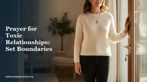Healing Prayer for Toxic Relationships: Wisdom and Boundaries