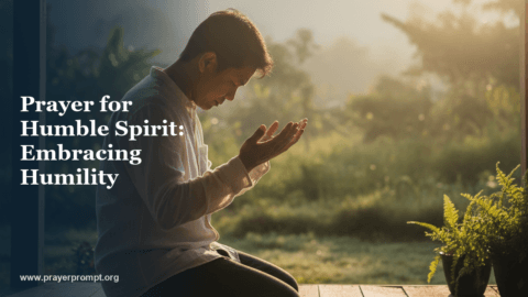 Healing Prayer for Pride and Arrogance: Embracing Humility