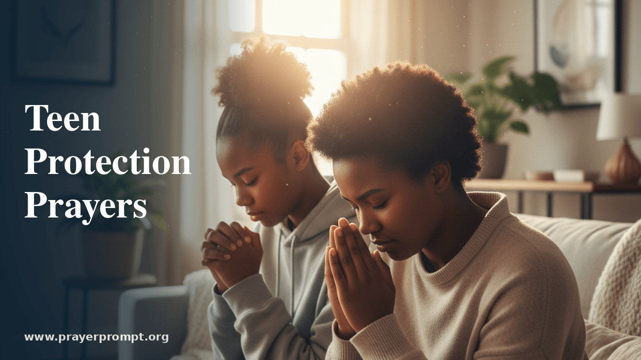 Protection Prayers for Teenage Sons and Daughters 1 Protection Prayers for Teenage Sons and Daughters