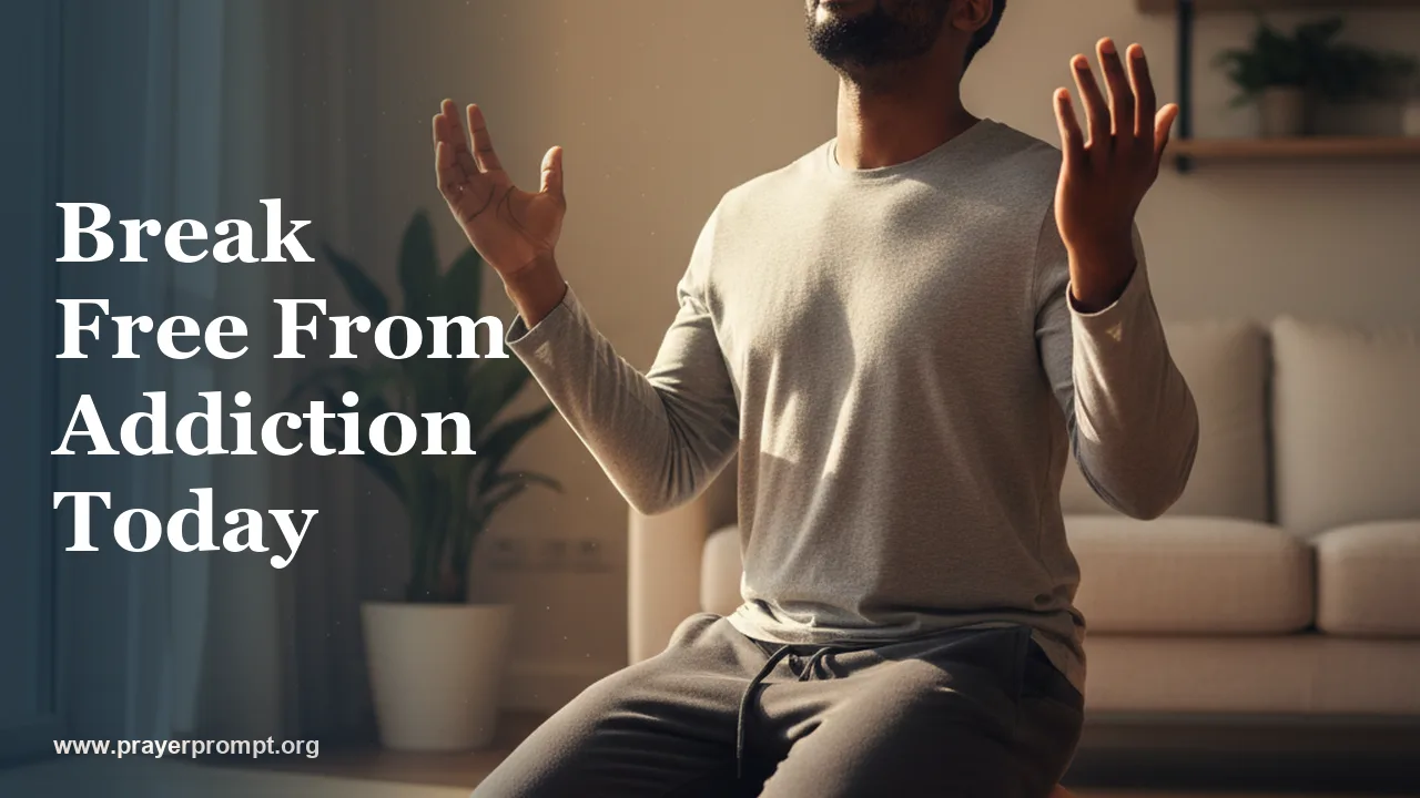 Healing Prayer for Addiction: Breaking Bondage and Finding Freedom