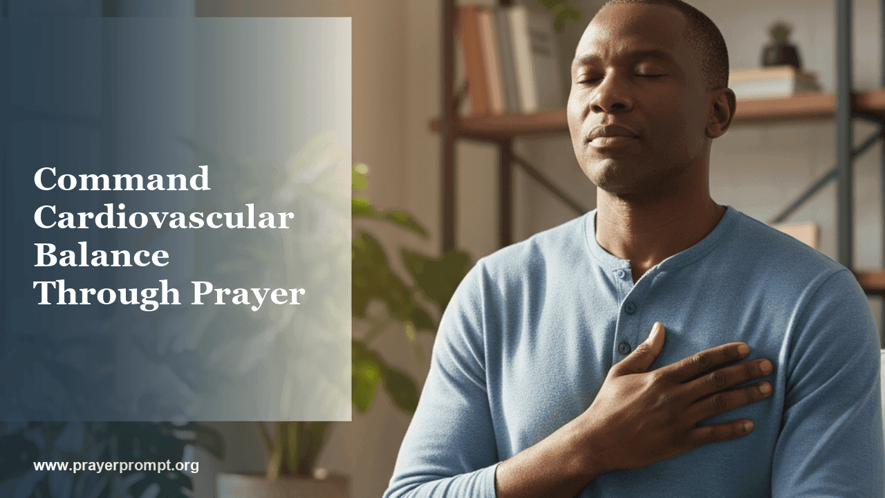 Healing Prayer for Blood Pressure: Commanding Cardiovascular Balance