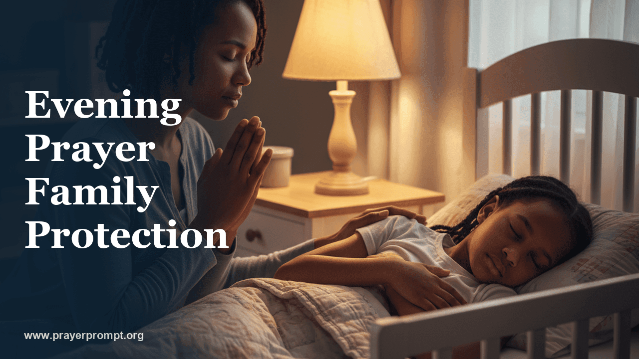 Evening Prayer for Family Protection: Cover Your Household with Spiritual Warfare