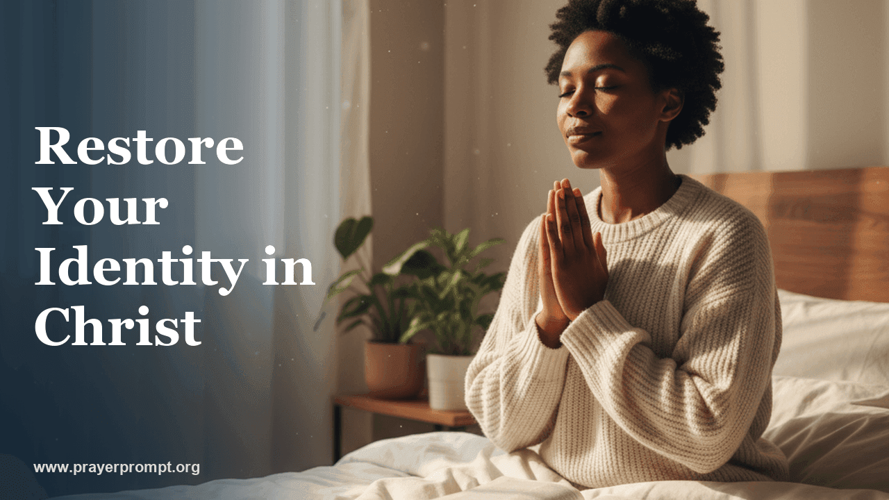 Healing Prayer for Low Self-Esteem: Restoring Your Identity in Christ