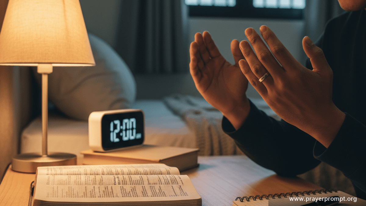 Daily Midnight Warfare Prayer Strategy 3 Strategic Midnight Prayer Position