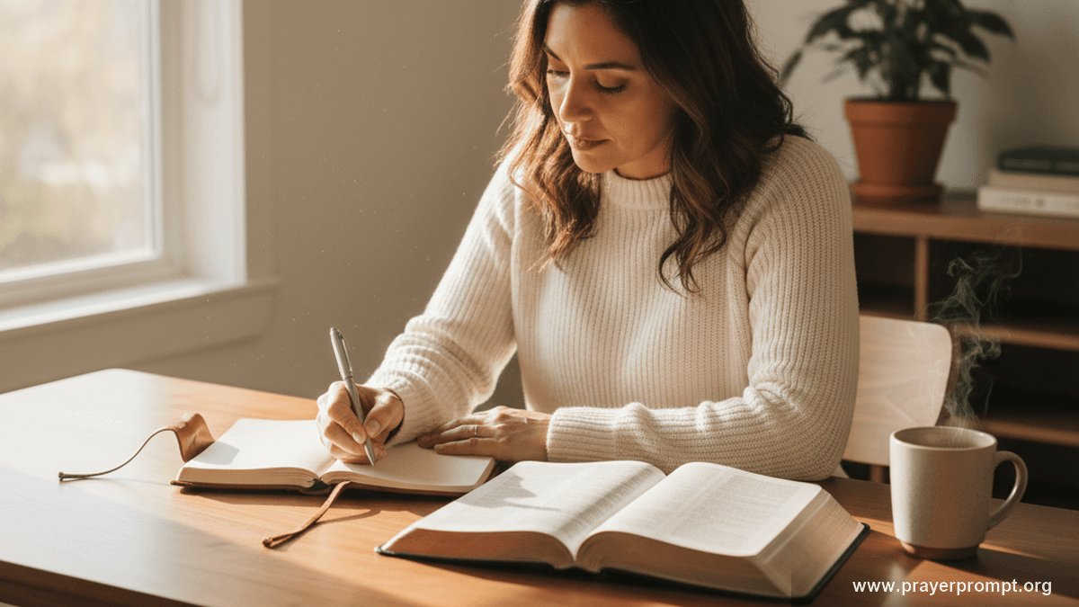 Morning Prayer for Wisdom and Guidance: Divine Direction Every Day 4 Write Down What God Reveals