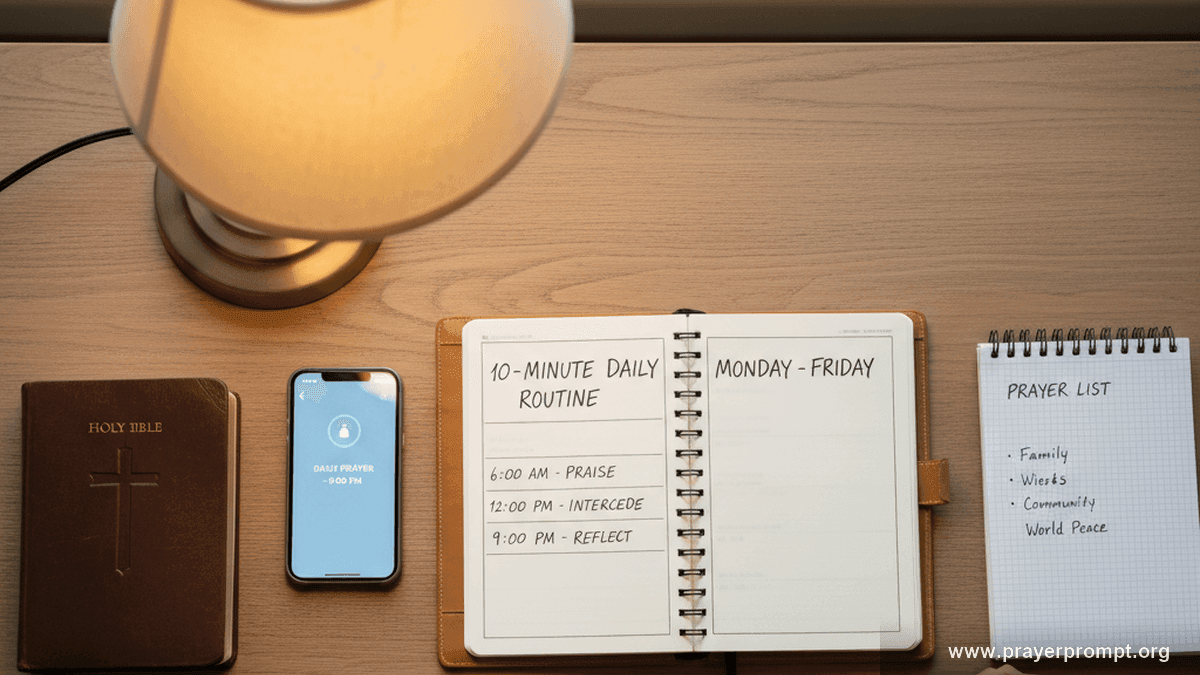 Build Your Daily Prayer Habit Today