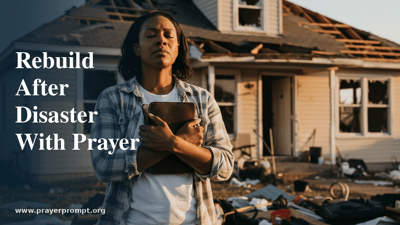 Natural Disaster Financial Recovery Prayer: Rebuild After Loss 1 Natural Disaster Financial Recovery Prayer: Rebuild After Loss