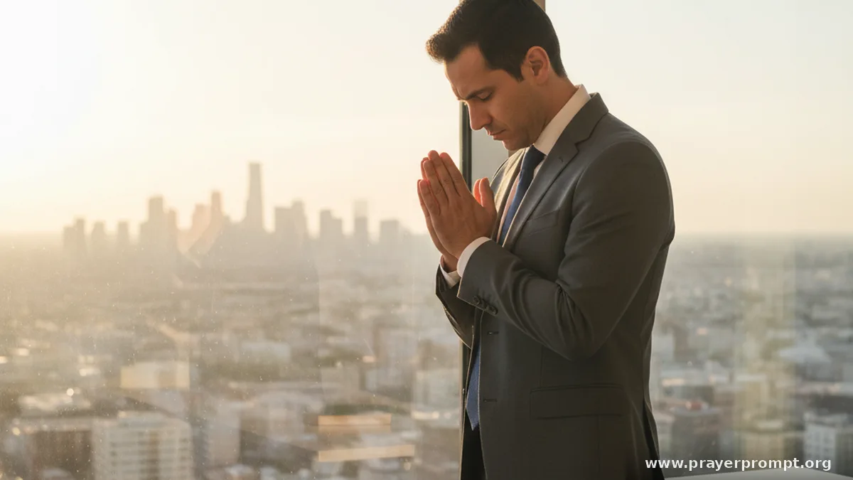 Pray Before Every Major Decision