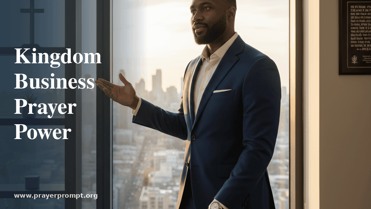 Marketplace Ministry Prayer: Command Kingdom Business Influence Now 1 Marketplace Ministry Prayer: Command Kingdom Business Influence Now