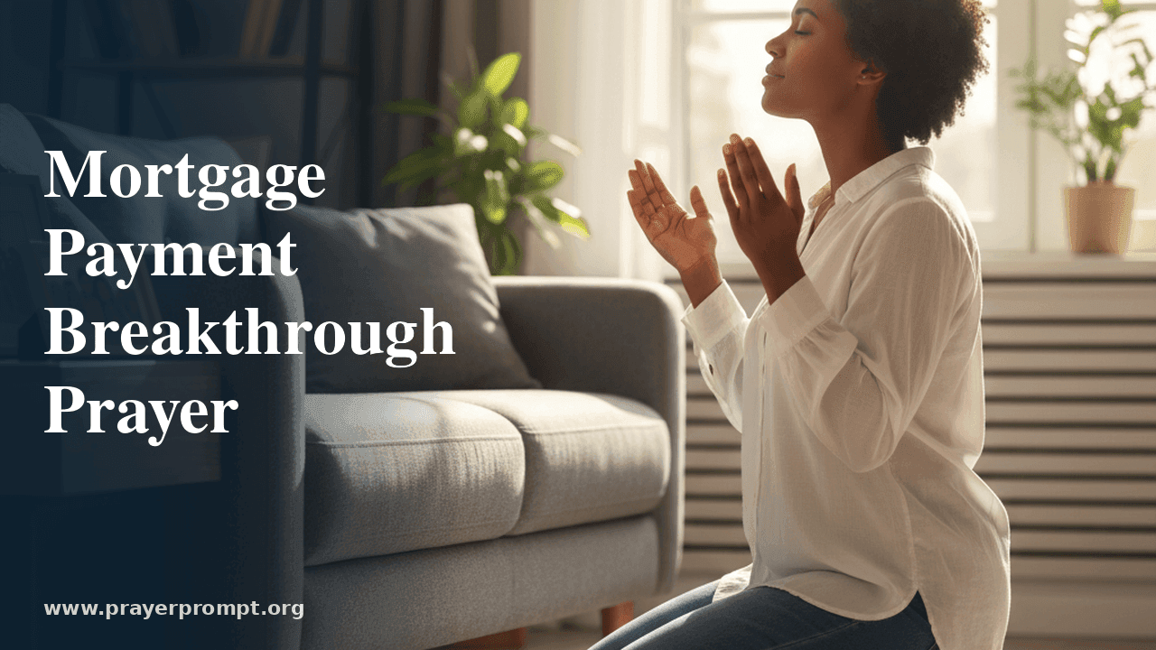 Mortgage Payment Breakthrough Prayer 1 Mortgage Payment Breakthrough Prayer