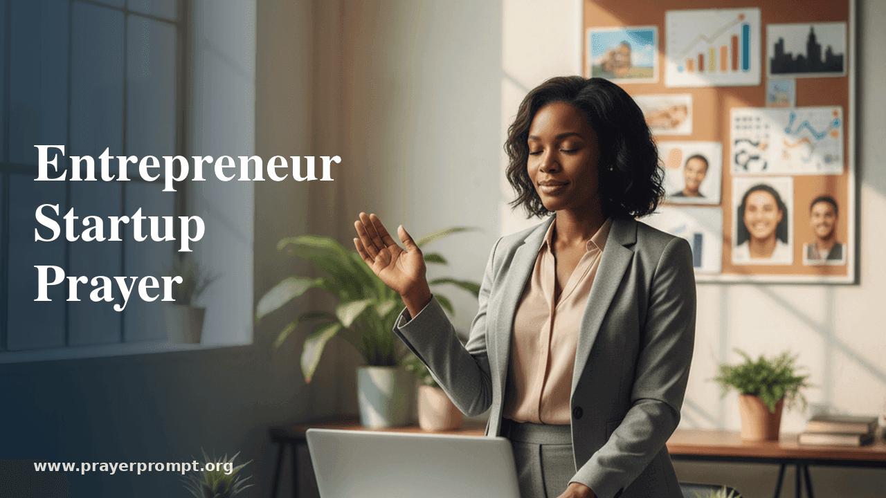 Entrepreneur Startup Prayer 1 Entrepreneur Startup Prayer