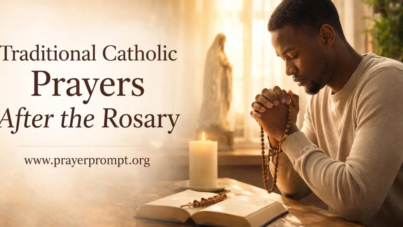 7 Beautiful Catholic Prayers After the Rosary: Traditional Devotions for Deeper Reflection