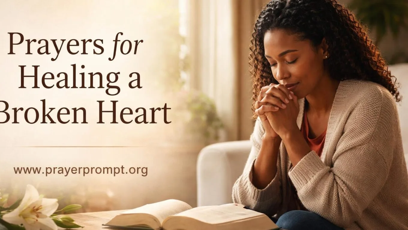 15 Powerful Prayers for Broken Heart to Bring Divine Healing