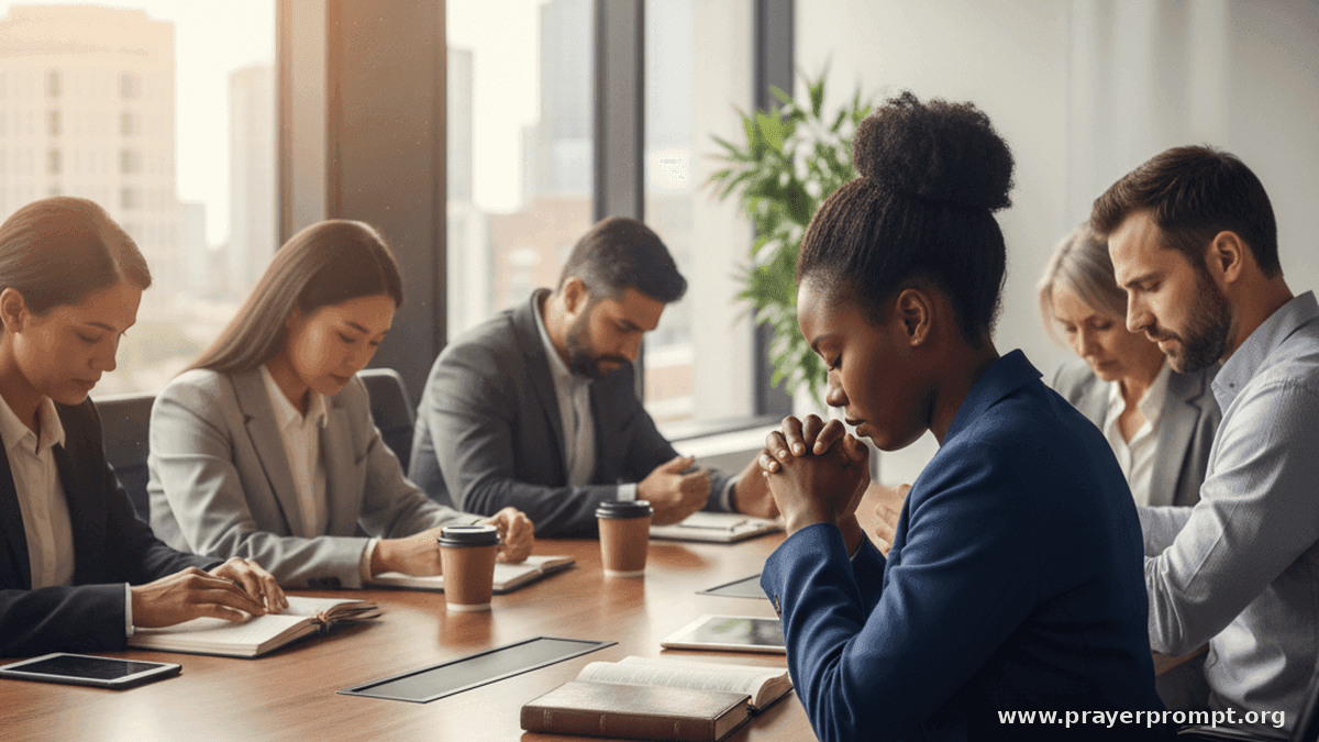 Pray Before Every Business Meeting