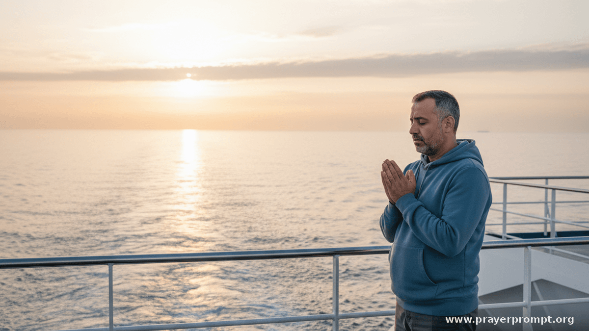 God Commands the Seas to Peace