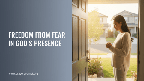 Powerful Prayer for Agoraphobia – Finding Freedom in God’s Presence