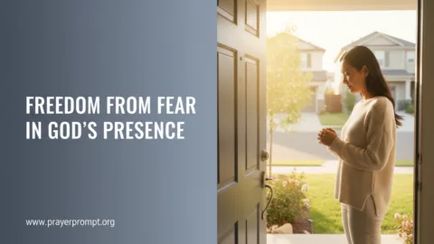 Powerful Prayer for Agoraphobia – Finding Freedom in God’s Presence