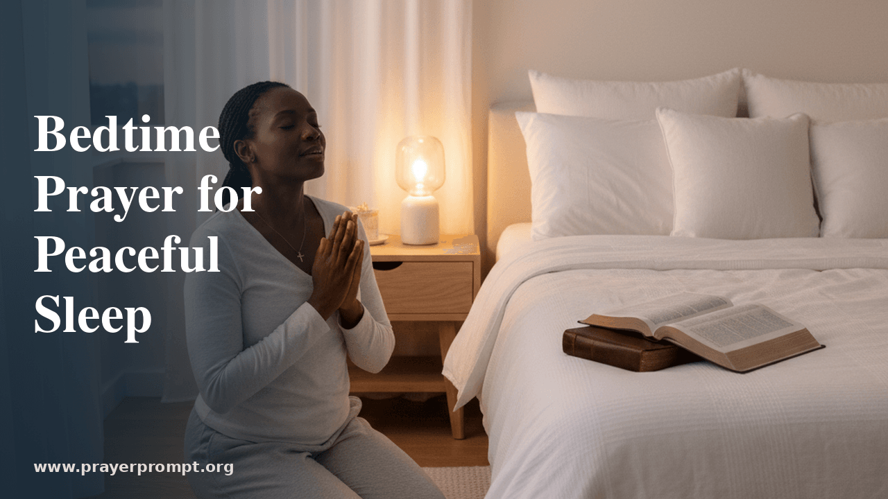 Bedtime Prayer for Peaceful Sleep 1 Bedtime Prayer for Peaceful Sleep