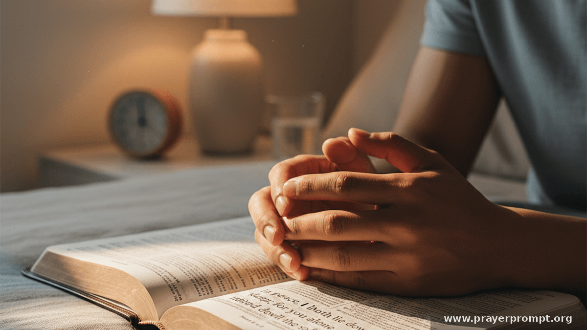 Bedtime Prayer for Peaceful Sleep 3 God's Peace Guards Your Sleep Tonight