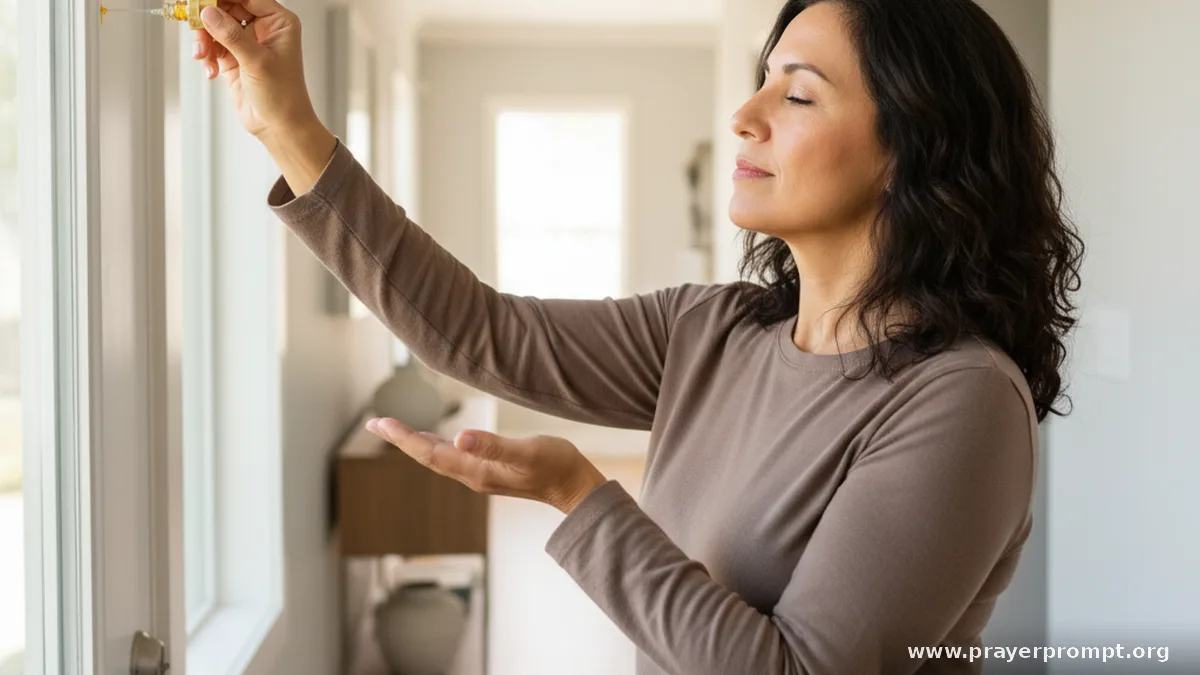 Anointing Your Home for Spiritual Protection