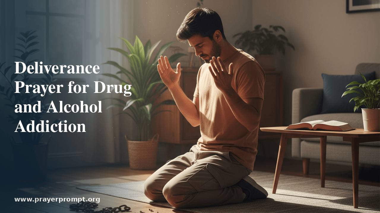 Deliverance Prayer for Drug and Alcohol Addiction 1 Deliverance Prayer for Drug and Alcohol Addiction