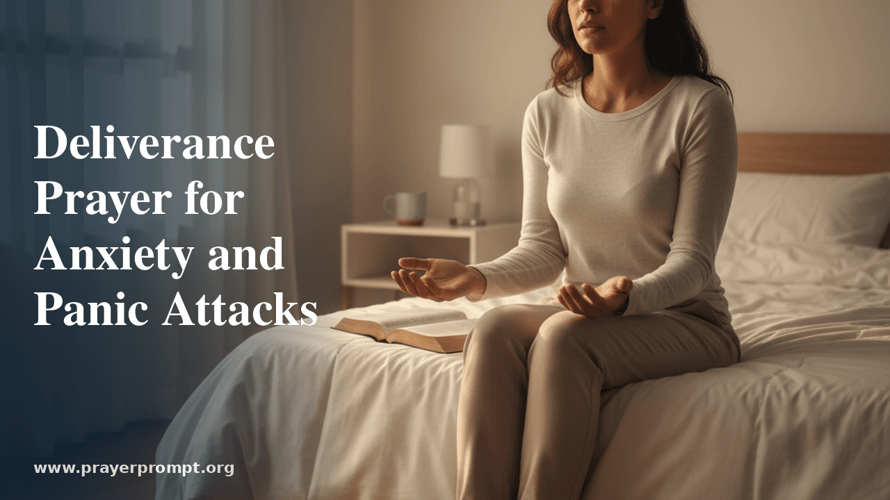 Deliverance Prayer for Anxiety and Panic Attacks 1 Deliverance Prayer for Anxiety and Panic Attacks