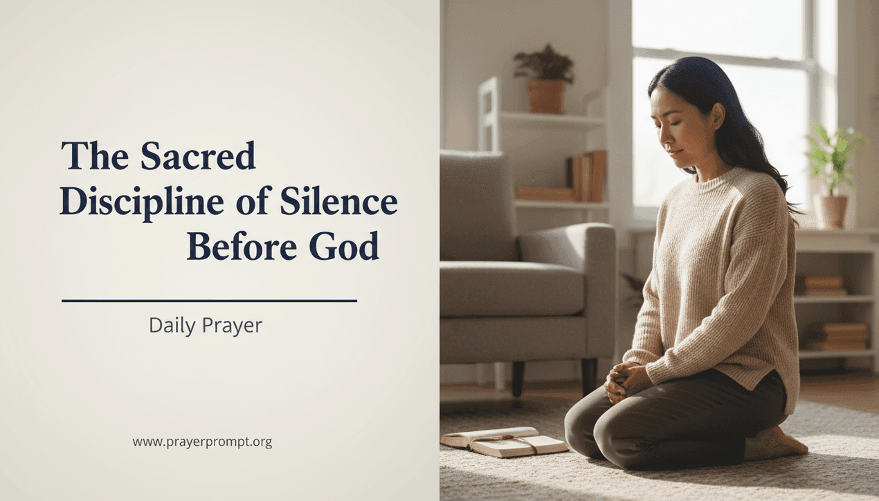 Daily Prayer for May 9, 2026: Waiting in Silence for God Alone 1 Daily Prayer for May 9, 2026: Waiting in Silence for God Alone